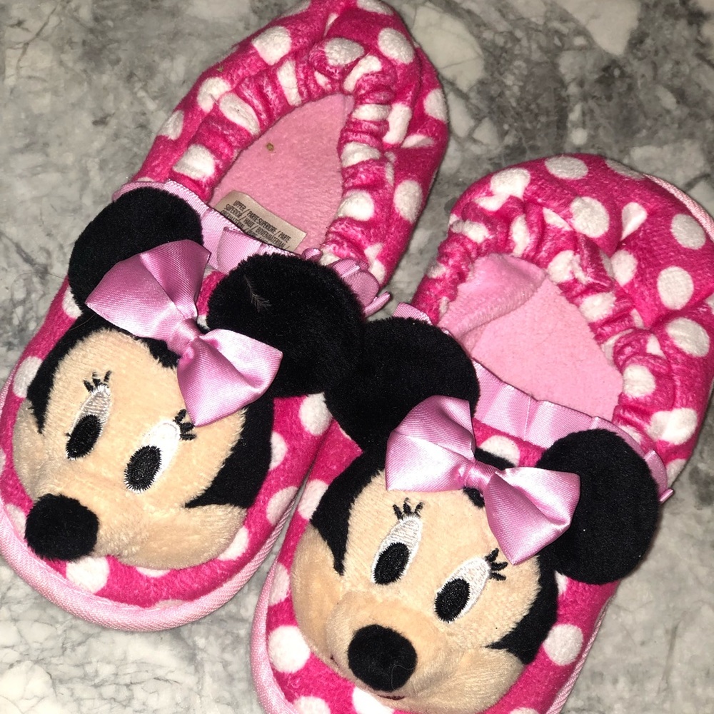 Disney Toddler Minnie Mouse Slippers